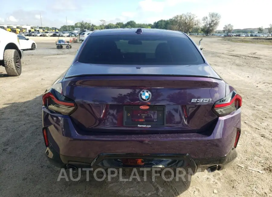 BMW 230I 2024 vin 3MW23CM07R8E37585 from auto auction Copart