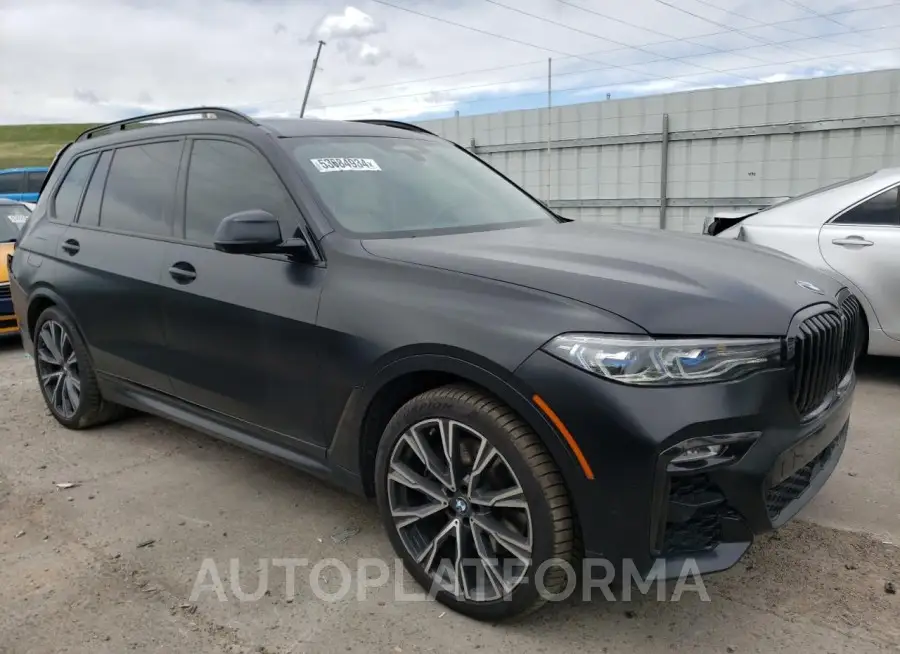 BMW X7 M50I 2021 vin 5UXCX6C05M9H84380 from auto auction Copart