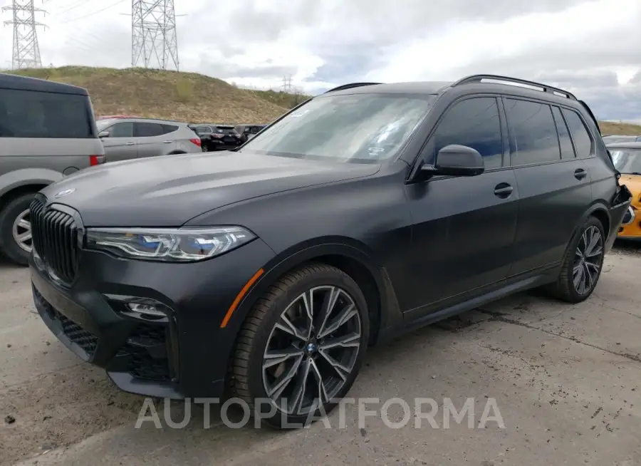 BMW X7 M50I 2021 vin 5UXCX6C05M9H84380 from auto auction Copart