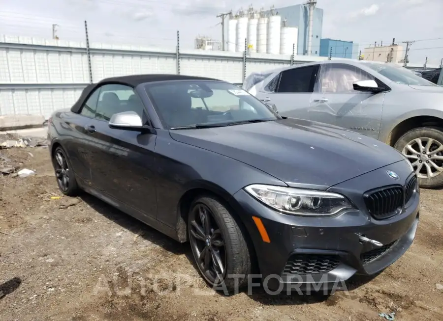 BMW M240XI 2017 vin WBA2L3C39HV667913 from auto auction Copart