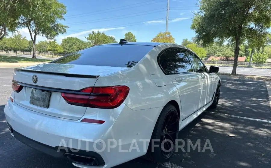 BMW 750 I 2016 vin WBA7F0C57GGM20387 from auto auction Copart