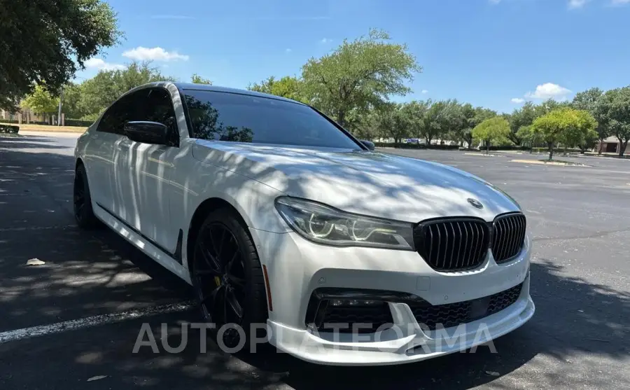 BMW 750 I 2016 vin WBA7F0C57GGM20387 from auto auction Copart