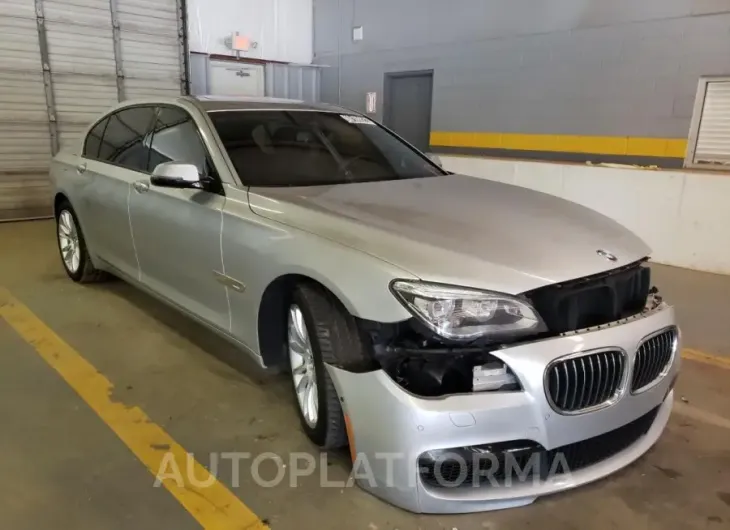 BMW 740 LI 2015 vin WBAYE4C57FD946887 from auto auction Copart