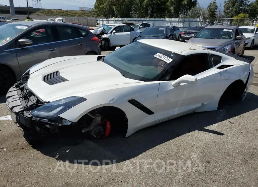 CHEVROLET CORVETTE S 2019 vin 1G1YB2D71K5120744 from auto auction Copart