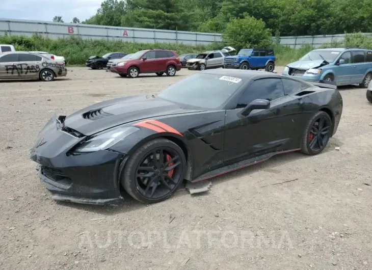 CHEVROLET CORVETTE S 2018 vin 1G1YH2D73J5106079 from auto auction Copart