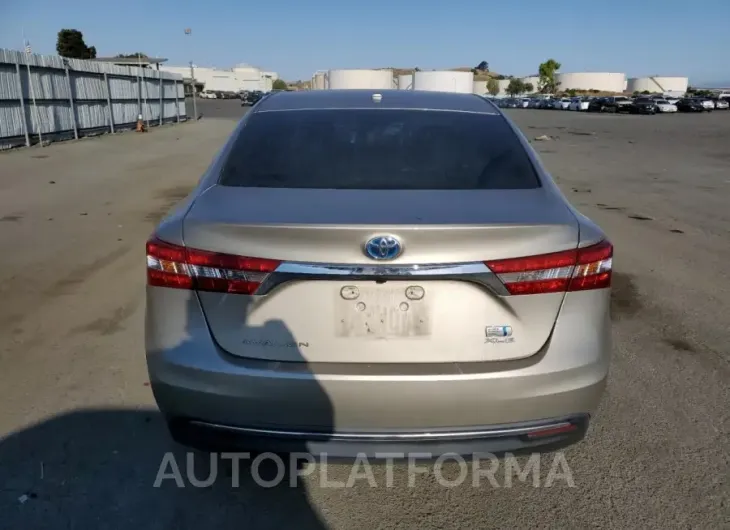 TOYOTA AVALON HYB 2015 vin 4T1BD1EB8FU038991 from auto auction Copart