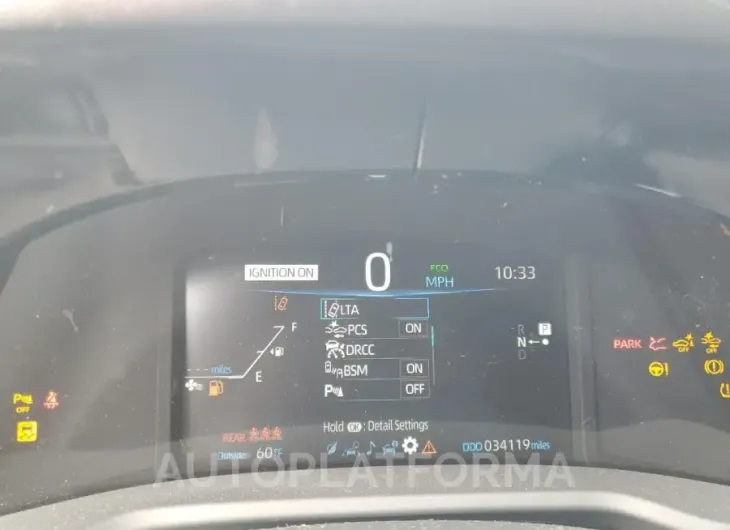 TOYOTA MIRAI LE 2022 vin JTDAAAAA4NA004133 from auto auction Copart