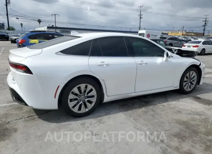 TOYOTA MIRAI LE 2022 vin JTDAAAAA4NA004133 from auto auction Copart