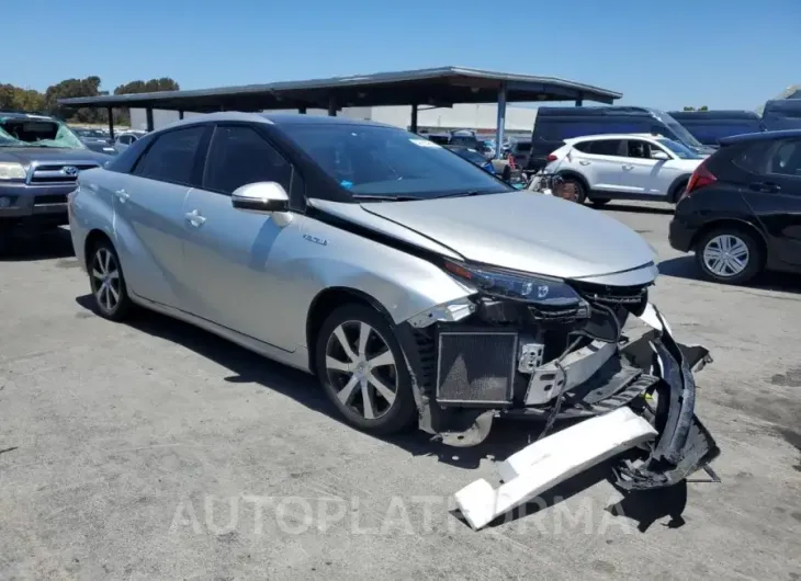 TOYOTA MIRAI 2017 vin JTDBVRBD0HA002285 from auto auction Copart