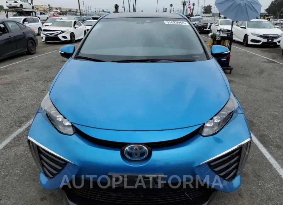 TOYOTA MIRAI 2017 vin JTDBVRBD1HA001968 from auto auction Copart