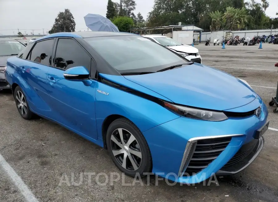 TOYOTA MIRAI 2017 vin JTDBVRBD1HA001968 from auto auction Copart