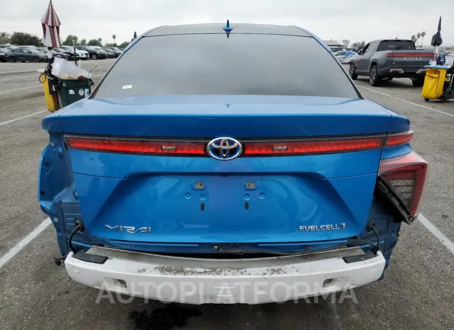 TOYOTA MIRAI 2017 vin JTDBVRBD1HA001968 from auto auction Copart