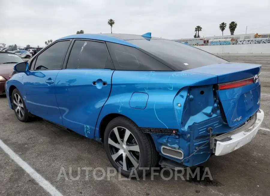 TOYOTA MIRAI 2017 vin JTDBVRBD1HA001968 from auto auction Copart