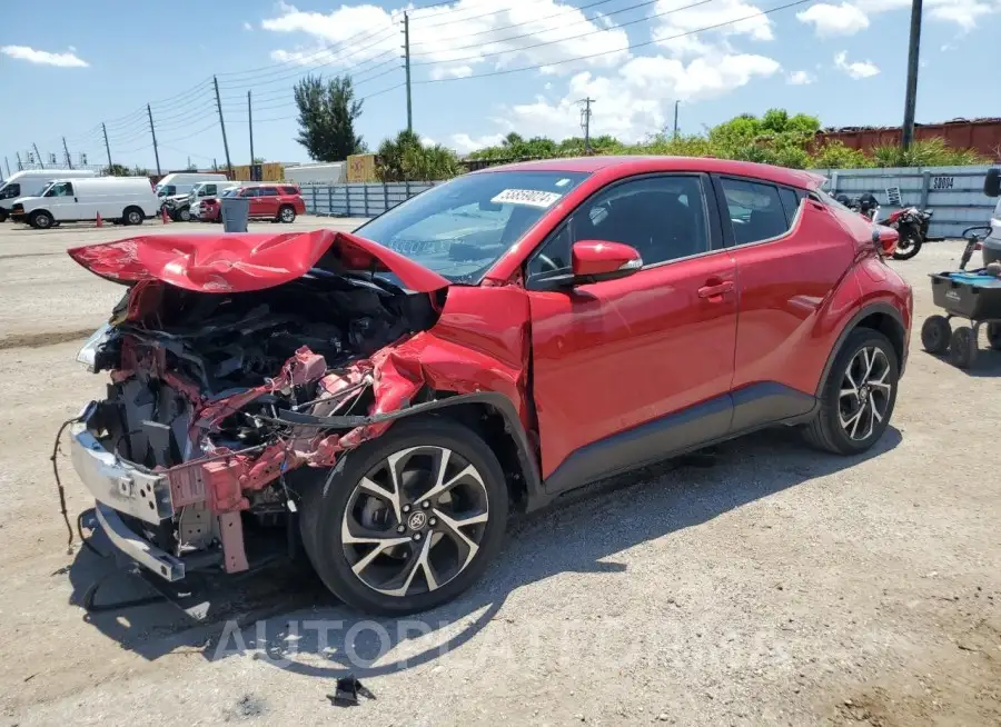 TOYOTA C-HR XLE 2021 vin NMTKHMBX3MR120086 from auto auction Copart