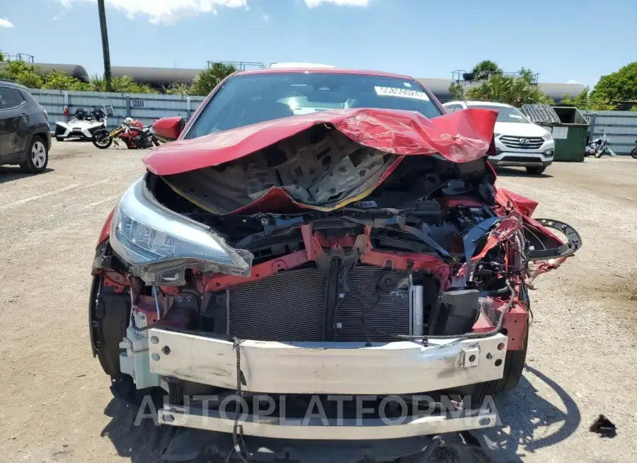 TOYOTA C-HR XLE 2021 vin NMTKHMBX3MR120086 from auto auction Copart