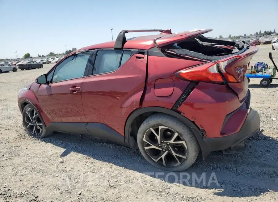 TOYOTA C-HR XLE 2018 vin NMTKHMBX9JR042912 from auto auction Copart