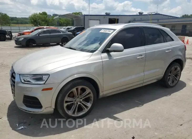 AUDI Q3 PREMIUM 2016 vin WA1EFCFS1GR011975 from auto auction Copart