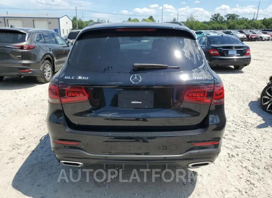 MERCEDES-BENZ GLC 300 4M 2021 vin W1N0G8EBXMF919858 from auto auction Copart