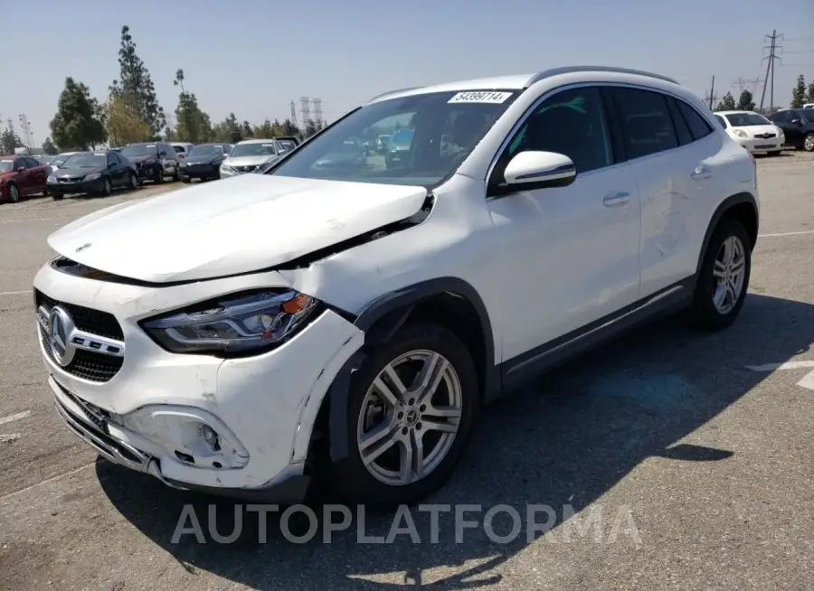 MERCEDES-BENZ GLA 250 2022 vin W1N4N4GB7NJ368946 from auto auction Copart