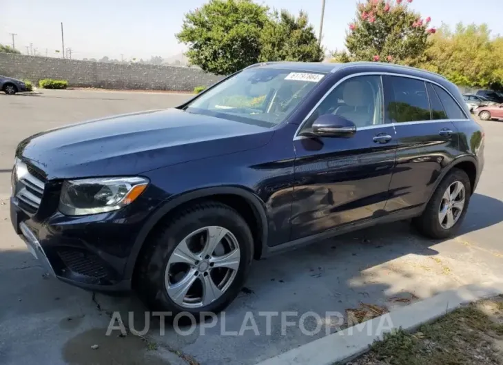 MERCEDES-BENZ GLC 300 2016 vin WDC0G4JB5GF020622 from auto auction Copart