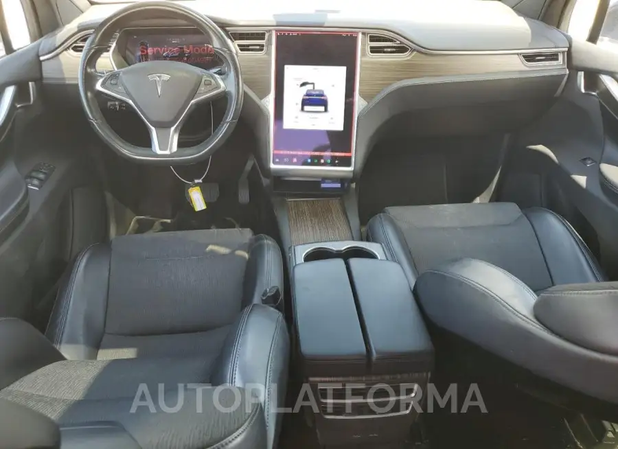 TESLA MODEL X 2016 vin 5YJXCBE25GF004987 from auto auction Copart