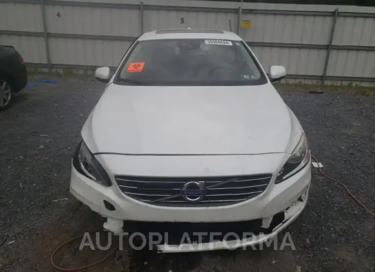 VOLVO S60 PREMIE 2015 vin YV126MFC4F1313016 from auto auction Copart