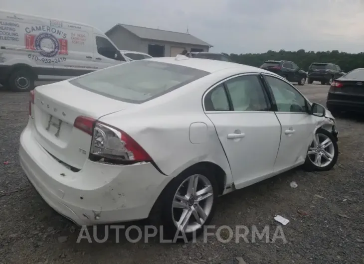 VOLVO S60 PREMIE 2015 vin YV126MFC4F1313016 from auto auction Copart