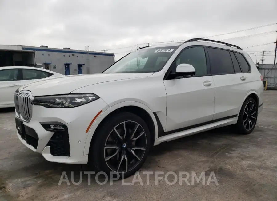 BMW X7 XDRIVE5 2019 vin 5UXCX4C58KLS39240 from auto auction Copart