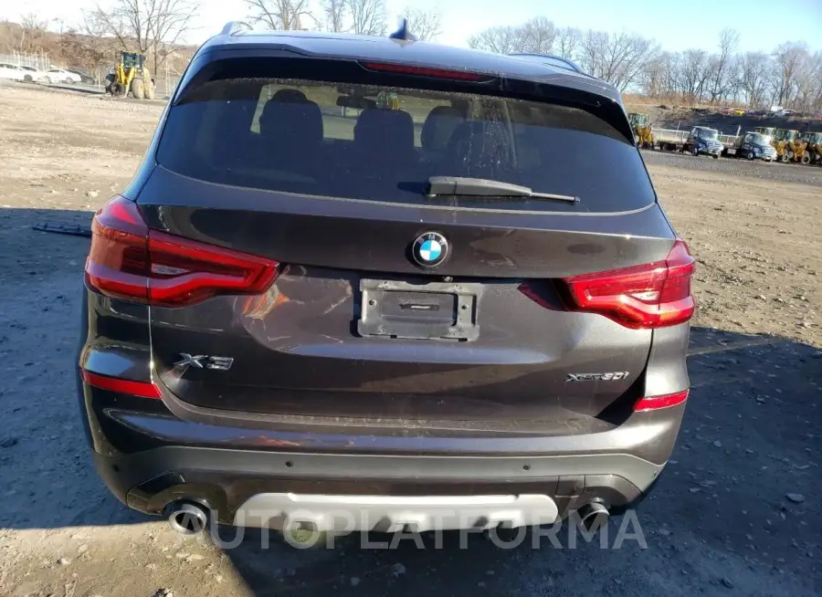 BMW X3 XDRIVE3 2020 vin 5UXTY5C01L9C51559 from auto auction Copart