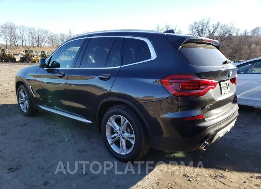 BMW X3 XDRIVE3 2020 vin 5UXTY5C01L9C51559 from auto auction Copart