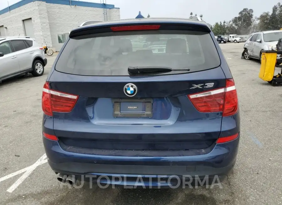 BMW X3 XDRIVE2 2016 vin 5UXWX9C53G0D86541 from auto auction Copart