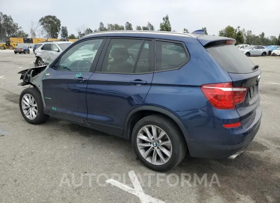 BMW X3 XDRIVE2 2016 vin 5UXWX9C53G0D86541 from auto auction Copart