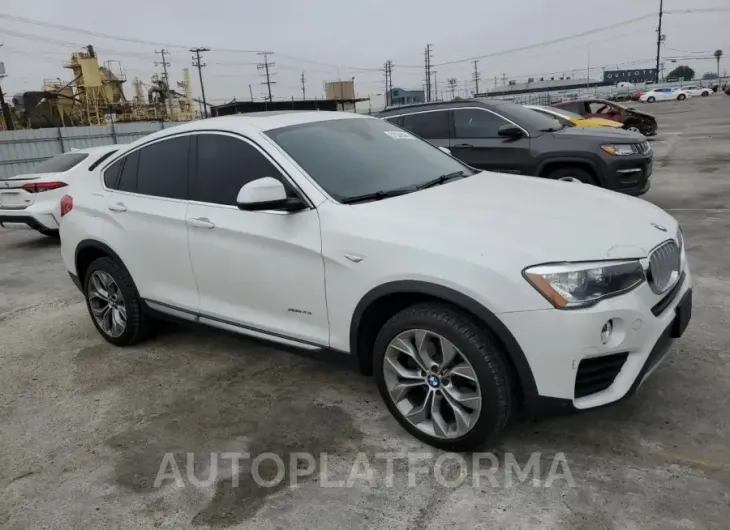 BMW X4 XDRIVE2 2016 vin 5UXXW3C52G0R20582 from auto auction Copart