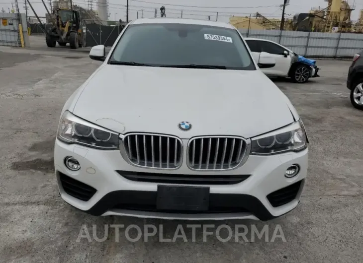 BMW X4 XDRIVE2 2016 vin 5UXXW3C52G0R20582 from auto auction Copart