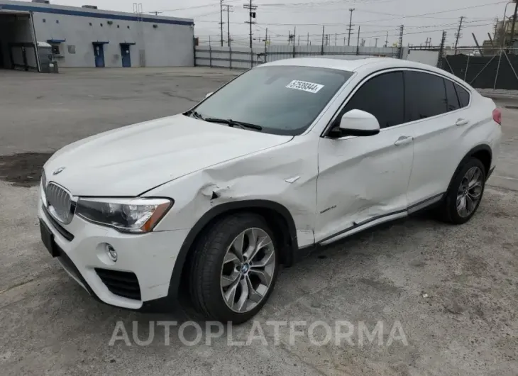 BMW X4 XDRIVE2 2016 vin 5UXXW3C52G0R20582 from auto auction Copart