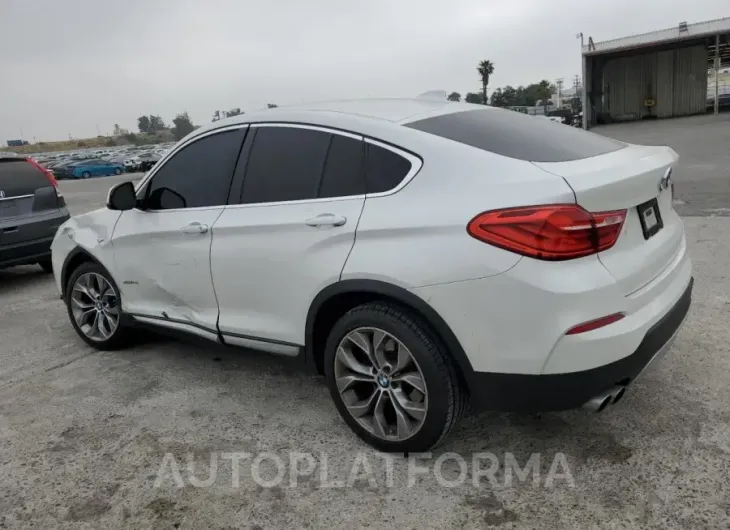 BMW X4 XDRIVE2 2016 vin 5UXXW3C52G0R20582 from auto auction Copart