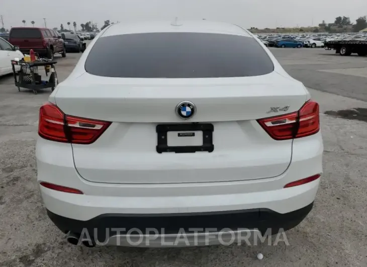 BMW X4 XDRIVE2 2016 vin 5UXXW3C52G0R20582 from auto auction Copart