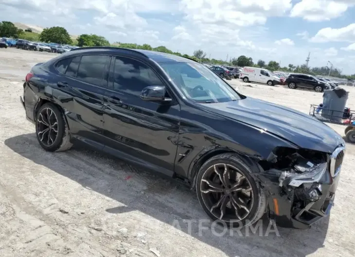 BMW X4 M 2022 vin 5YM23EC06N9J91068 from auto auction Copart