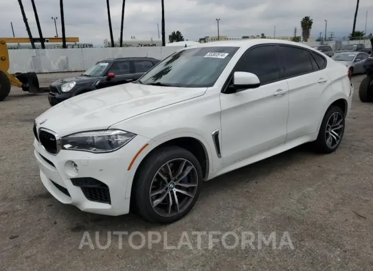 BMW X6 M 2015 vin 5YMKW8C53F0G93792 from auto auction Copart