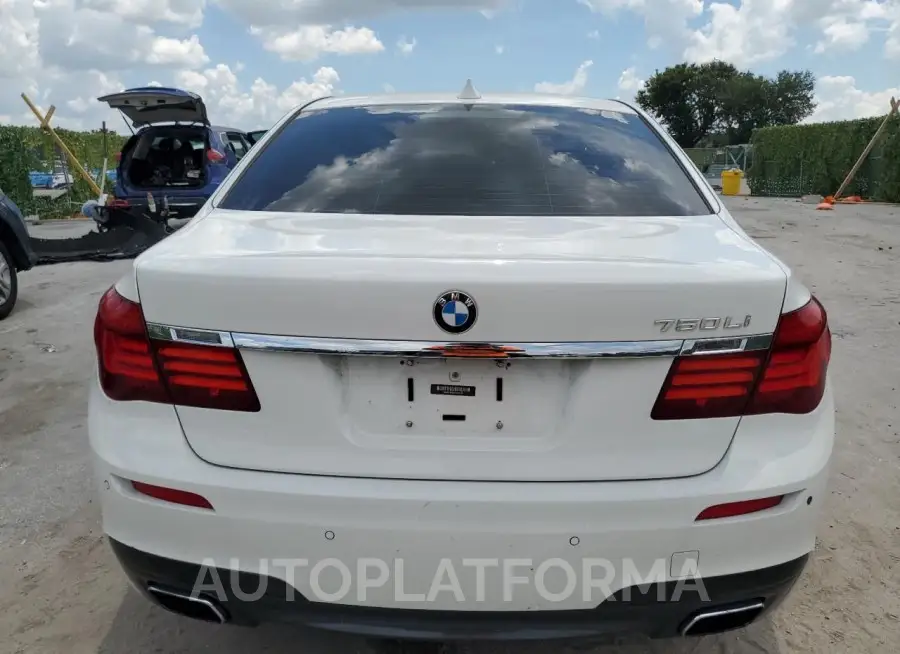 BMW 750 LI 2015 vin WBAYE8C52FD781998 from auto auction Copart