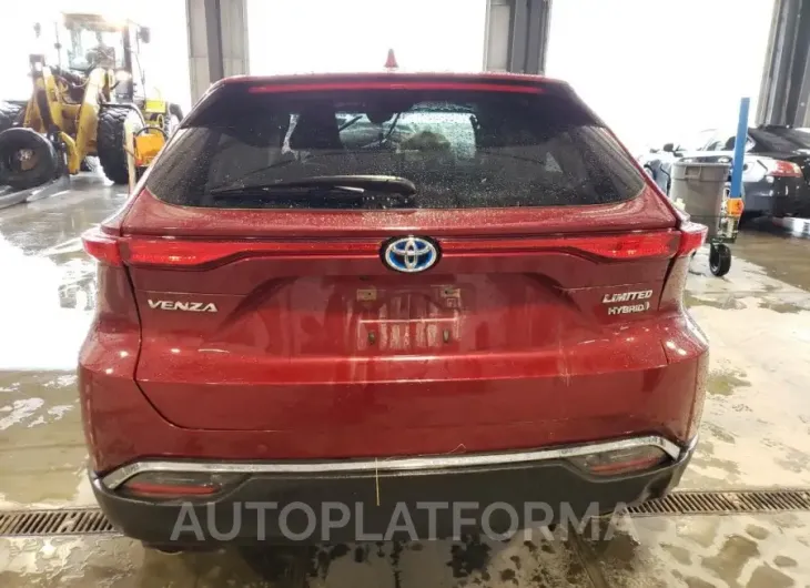 TOYOTA VENZA 2021 vin JTEAAAAH7MJ003971 from auto auction Copart