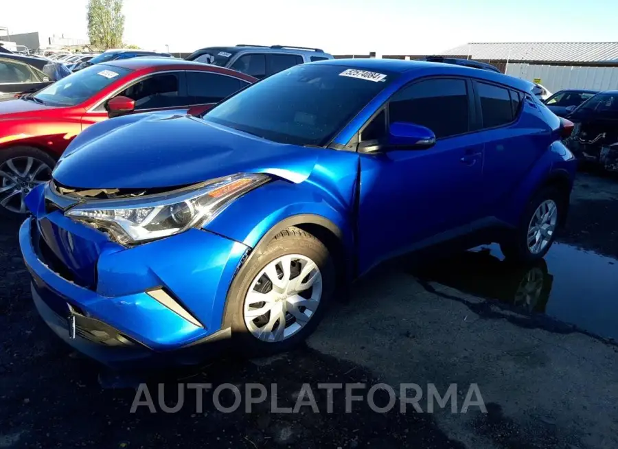 TOYOTA C-HR XLE 2019 vin JTNKHMBX1K1049963 from auto auction Copart