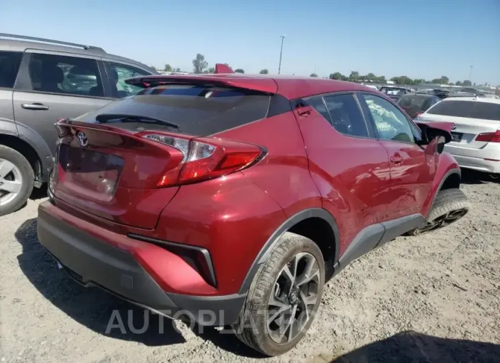 TOYOTA C-HR XLE 2019 vin JTNKHMBX8K1031752 from auto auction Copart