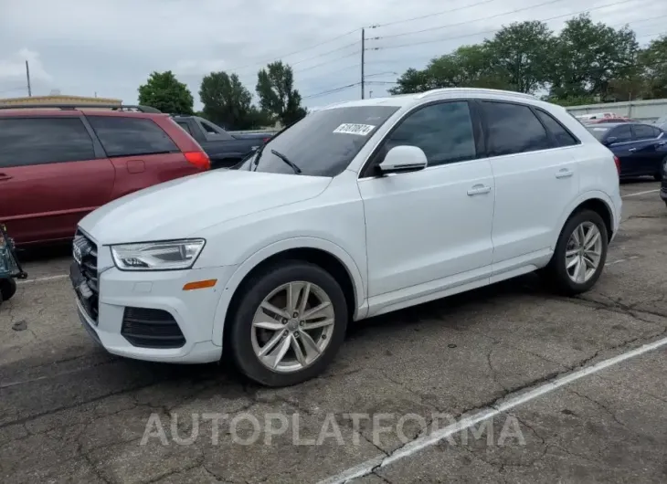 AUDI Q3 PREMIUM 2016 vin WA1EFCFS1GR006470 from auto auction Copart