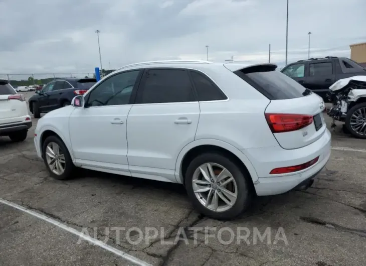 AUDI Q3 PREMIUM 2016 vin WA1EFCFS1GR006470 from auto auction Copart