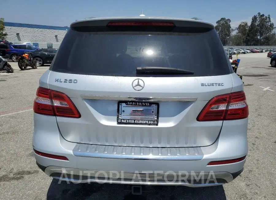 MERCEDES-BENZ ML 250 BLU 2015 vin 4JGDA0EB5FA533730 from auto auction Copart