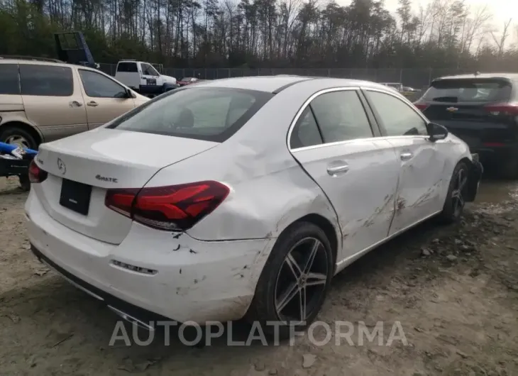 MERCEDES-BENZ A 220 4MAT 2021 vin W1K3G4FB3MJ283590 from auto auction Copart