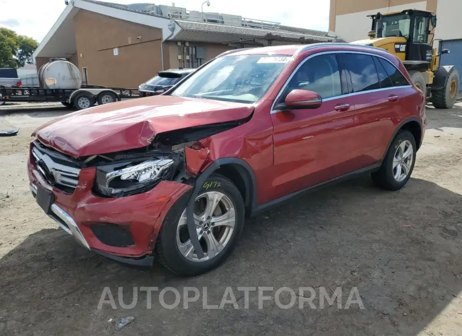 MERCEDES-BENZ GLC 300 4M 2018 vin WDC0G4KB0JV097975 from auto auction Copart