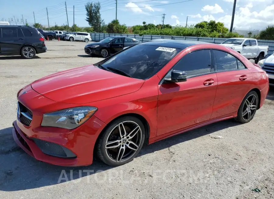 MERCEDES-BENZ CLA 250 2018 vin WDDSJ4EBXJN586448 from auto auction Copart