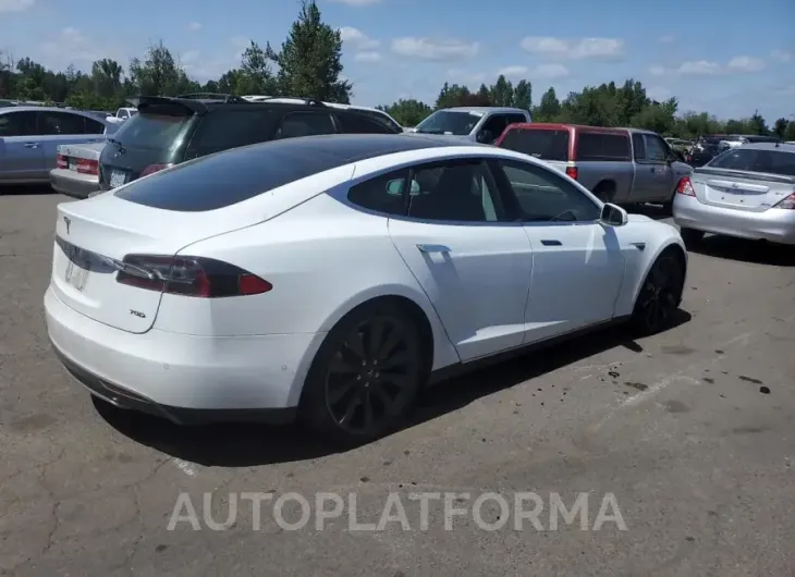 TESLA MODEL S 70 2015 vin 5YJSA1S27FF091577 from auto auction Copart